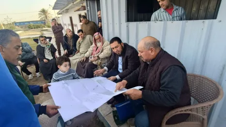 النائب محمود رشاد حبيب يلتقي أهالي إدكو لإنهاء أزمة تداخل أملاك الدولة مع ممتلكات المواطنين