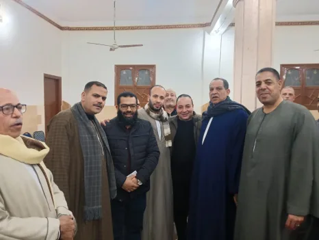 النائب أحمد سعيد أبو عمر يلتقي أهالي "ششت الأنعام" لشكرهم وبحث مطالب القرية