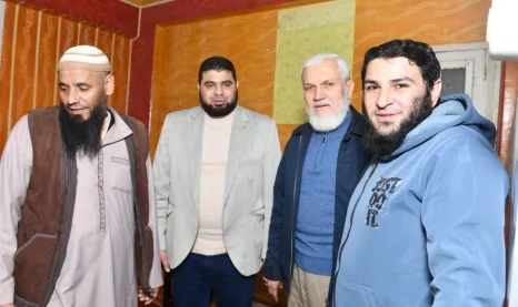 النائب محمد مصطفى خليفة يتفقد القافلة الطبية المجانية بقرية "شباس عمير" بقلين