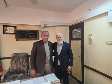النائب محمد مصطفى خليفة يلتقي مدير هيئة الأوقاف بكفر الشيخ