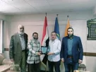 جانب من تكريم رئيس المدينة